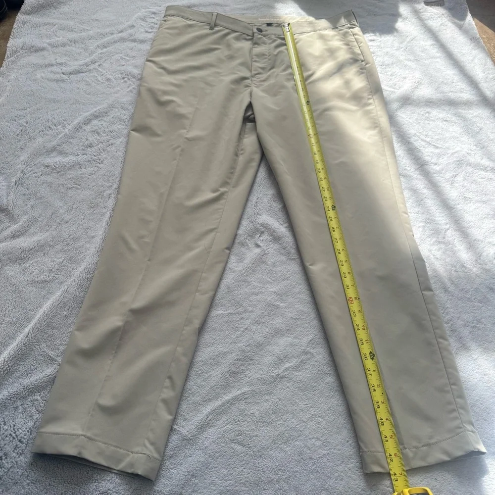 Banana Republic Men's Polyester Lightweight Tan‎ Beige Pants Size 40x32